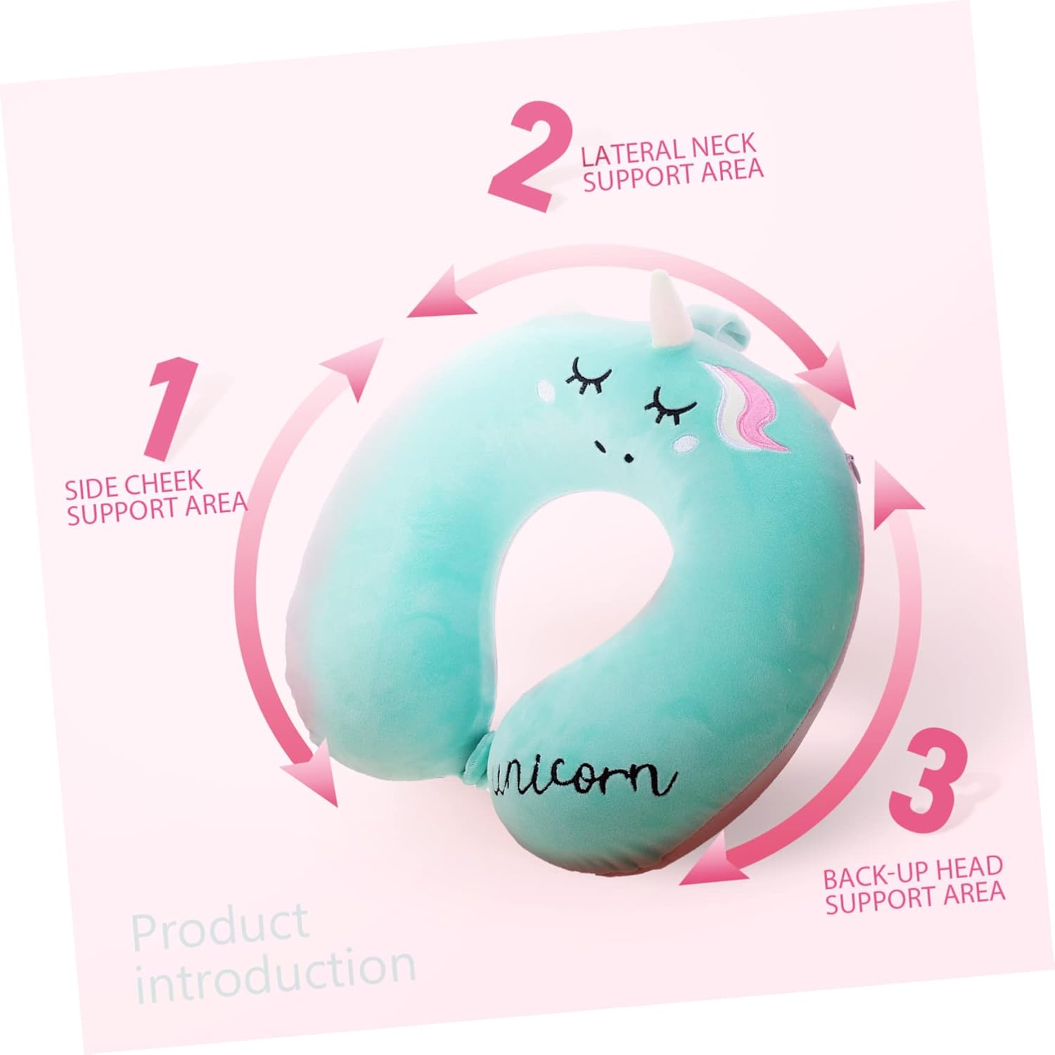 Stylish Cactus Travel Pillow for Adults Ergonomic Neck Support Perfect for Naps