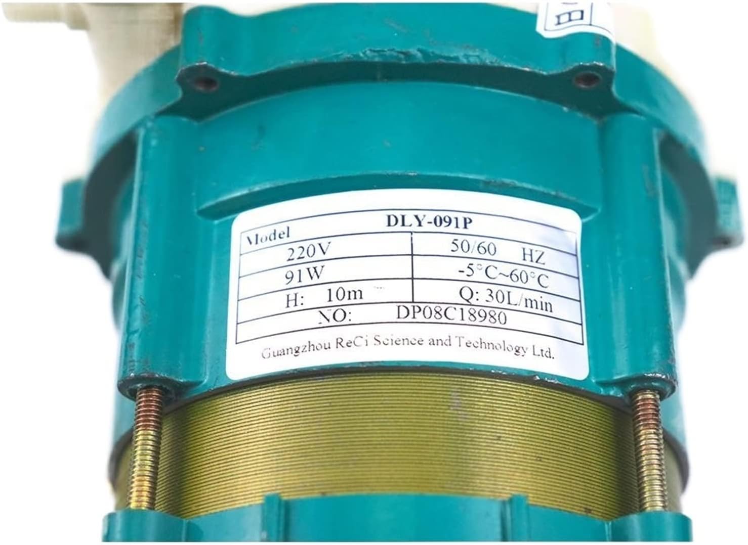 Mini Power Small Pump Water Pump DLY-091P AC220V 5060HZ 91W for PH100 Industri Chiller Cooling Laser Cutter Machine