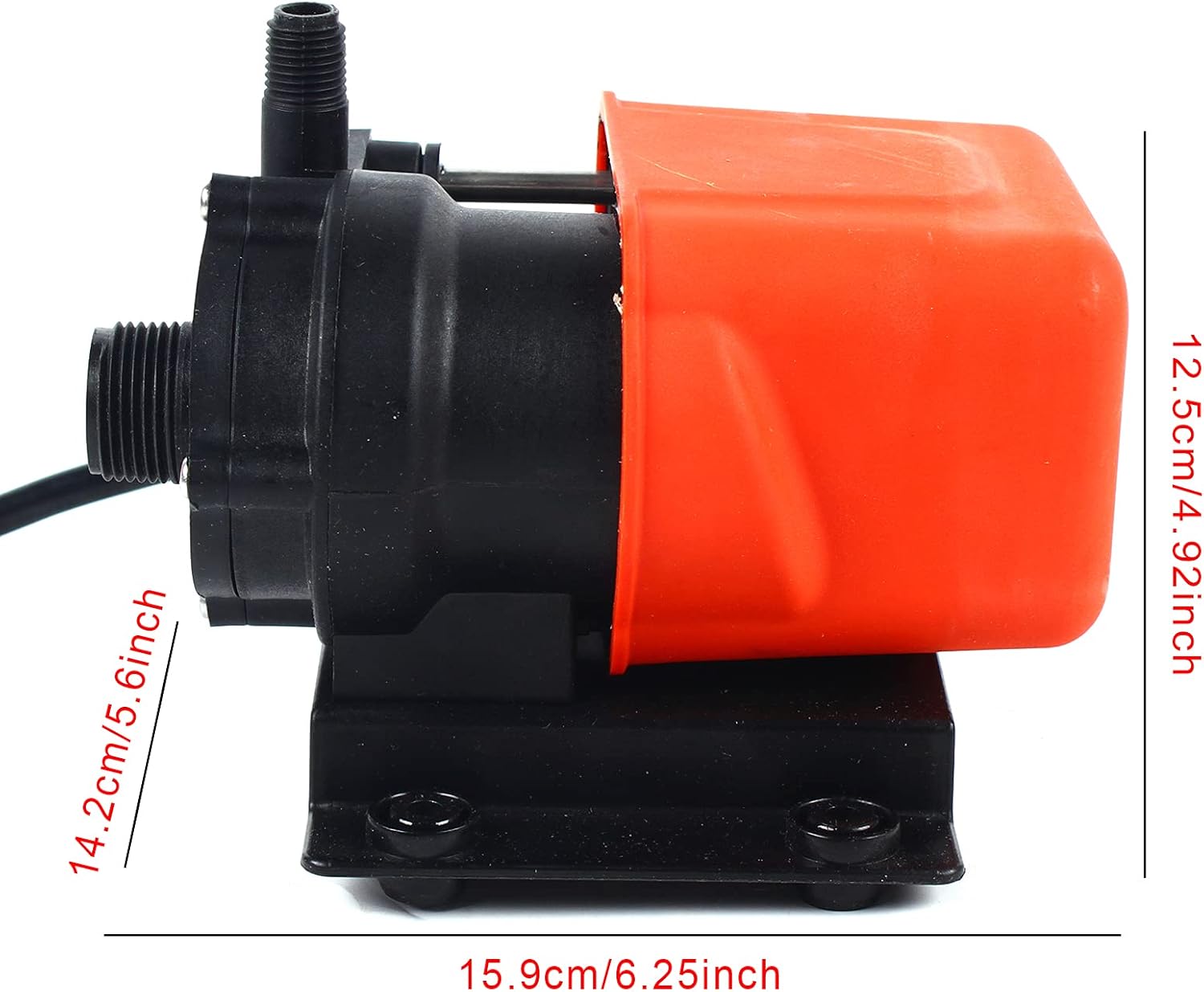 Muachaikao Marine Cooling Circulating Pump Yacht 56W 185LPM5GPM 250GPH Flow Robust Design Efficient Performance