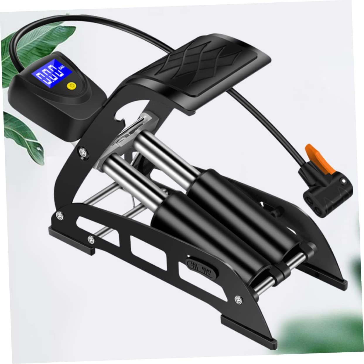 Portable High Voltage Foot Pump with Digital Display for Electric Cars Bicycles
