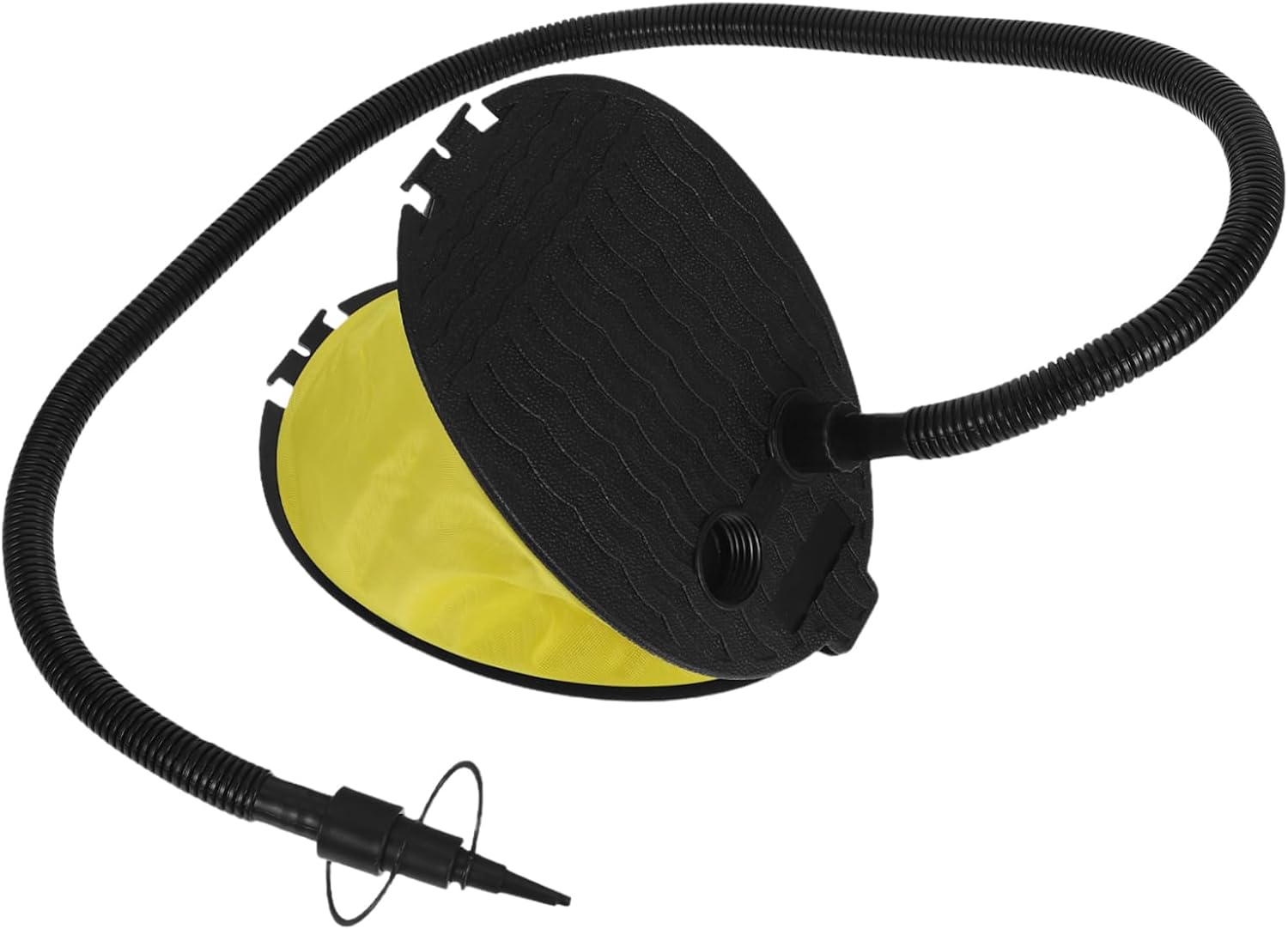 Mucklily Bellow Foot Pump Inflator for Air Mattress Camping Yoga Ball Portable