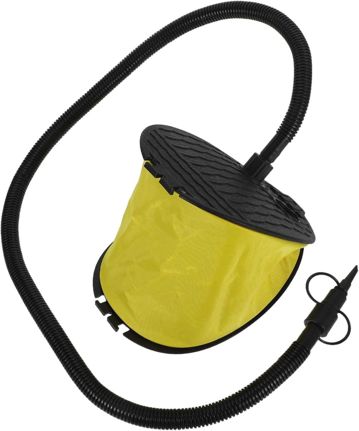 Bellow Foot Pump Inflator Collapsible Foot Air Pump for Camping Sleeping Pads Yoga Balls and Air Mattresses