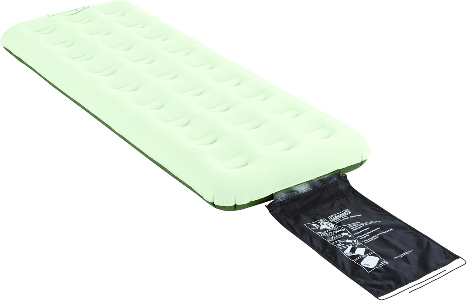 Twin Perfect - Coleman EasyStay Plus Air Mattress - ComfortStrong coils AirTight system Perfect Twin Sleep