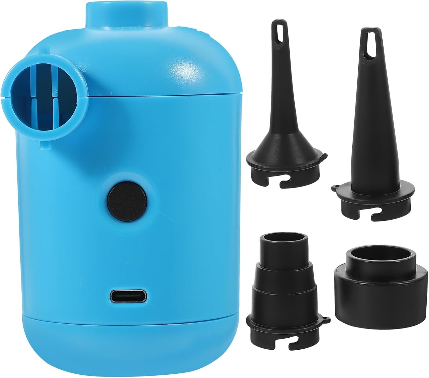 Electric Air Pump Rechargeable Portable Setup for Inflatable Mattresses Pools More