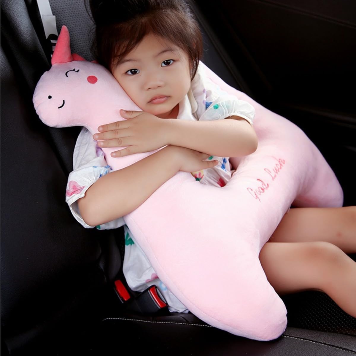 Japado Cute Cartoon Travel Pillow for Car Rides Comfort for Kids