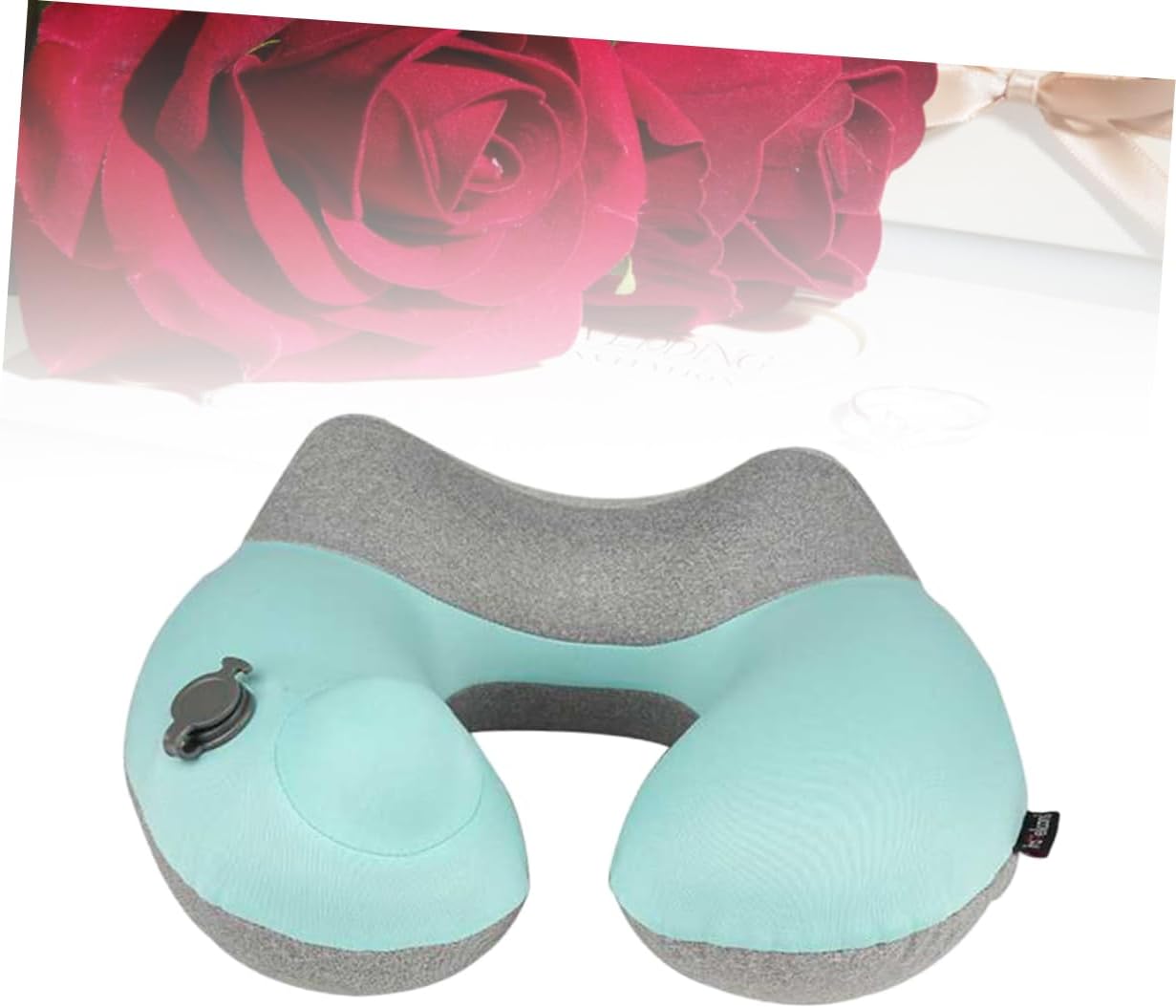 IMIKEYA Flatable Travel Pillow Compact Lightweight Neck Support for Travel and Comfort