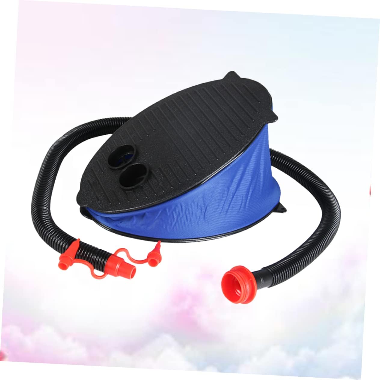 Amosfun Inflatable Air Pump with 3 Nozzles for Kayaks More Pump Deflate Easy