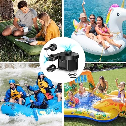 Quick InflateDeflate Pump for Outdoor Use