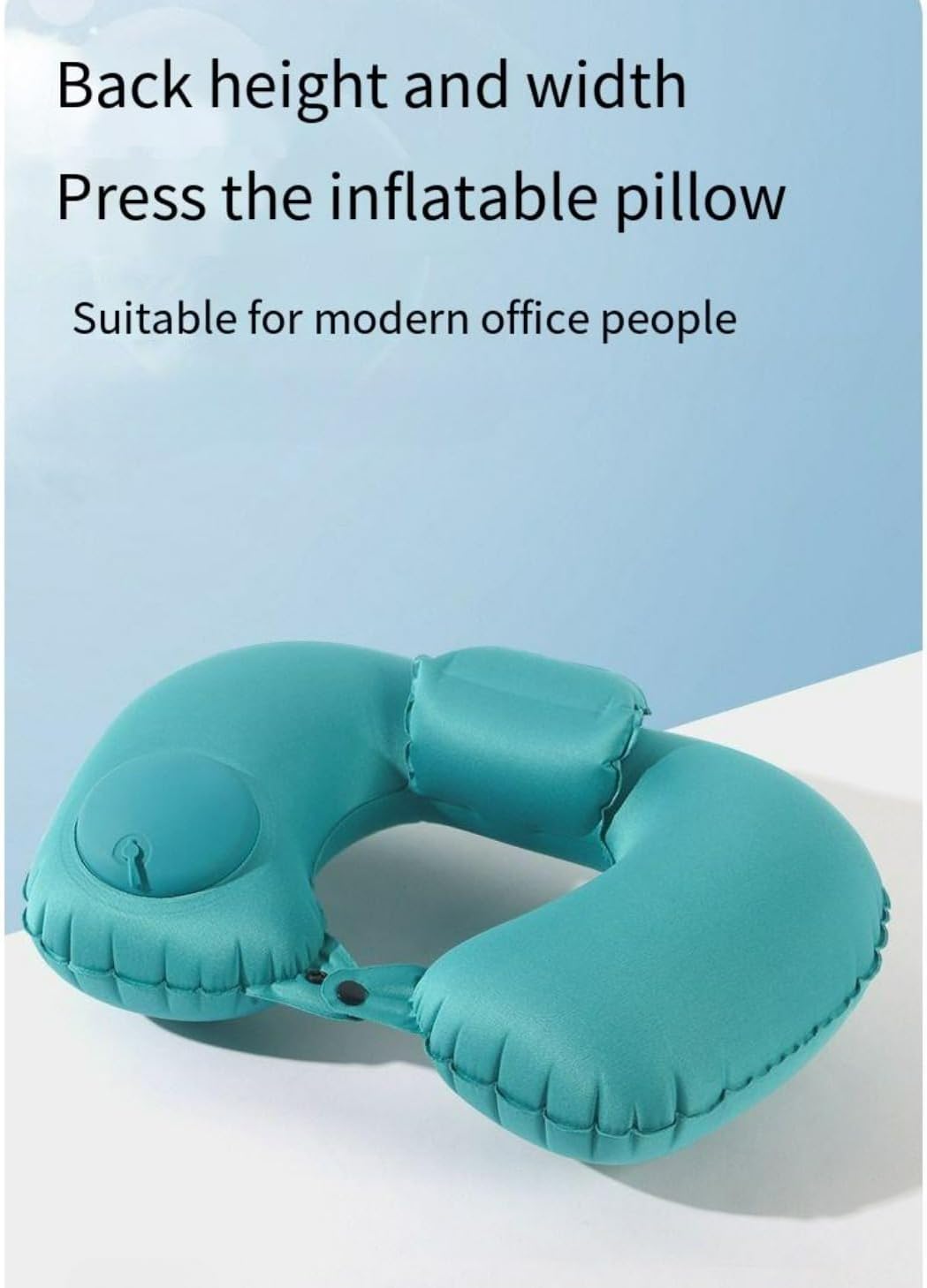 New Highlights U-Shaped Hot Water Bath Pillow for Travel and Spa Use
