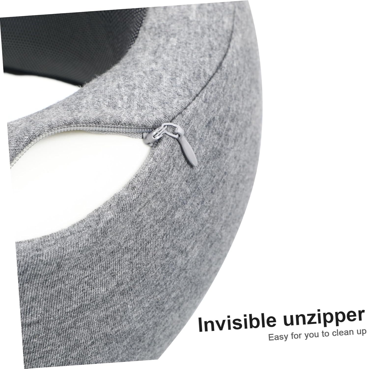 Happyyami Shaped Travel Pillow for Airplanes Cars Neck Support for Comfort on the Go