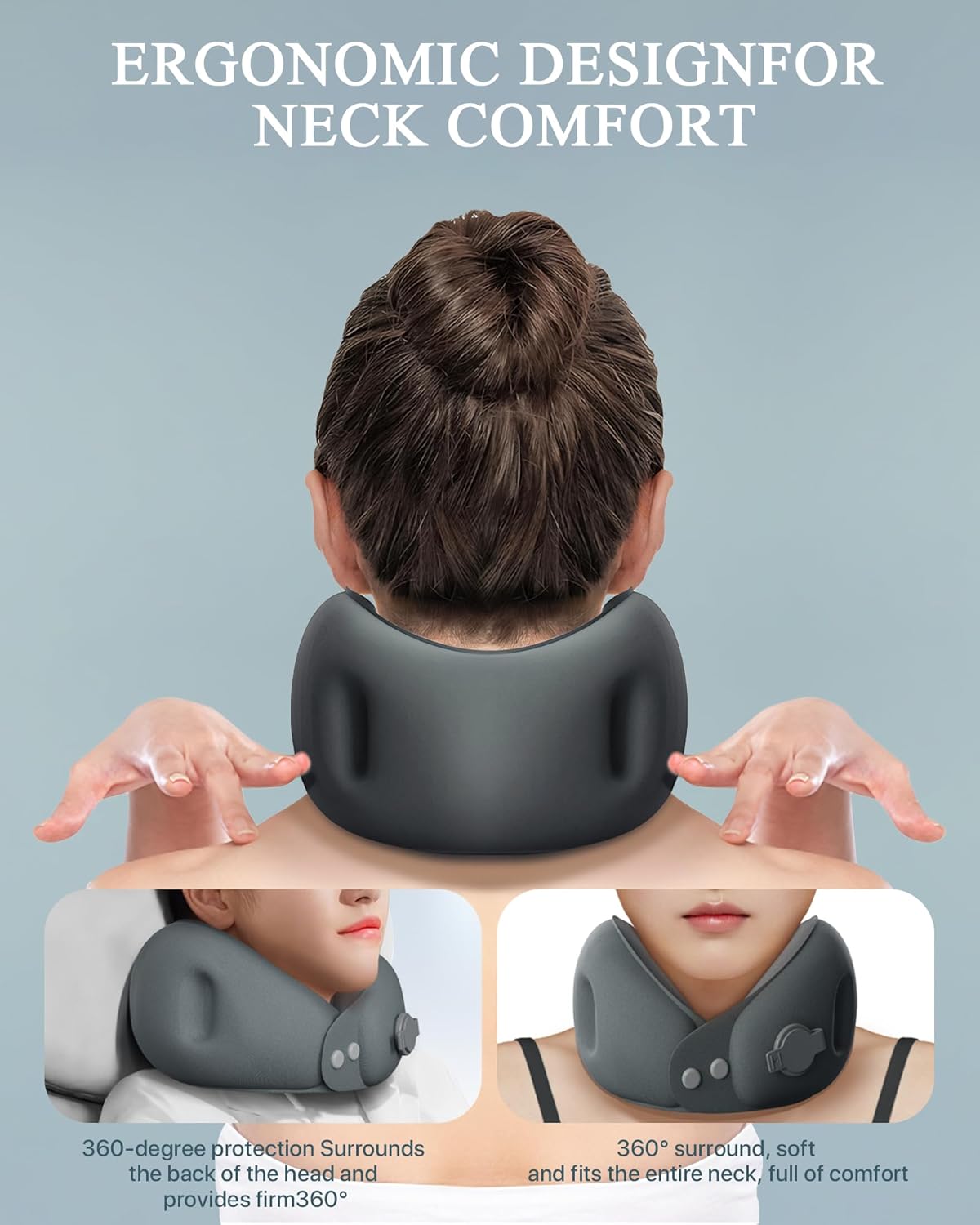Discover the Facylive Ergonomic Travel Pillow for Plane Comfort and Maximum Support