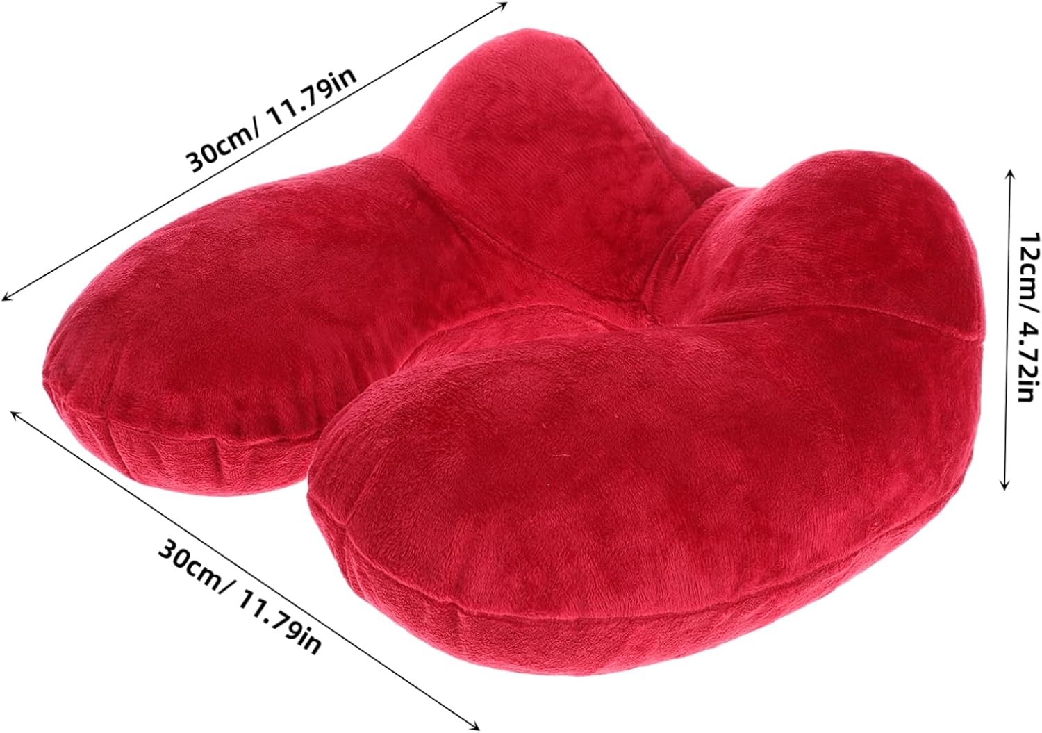 Firm Inflatable U-Shaped Neck Support Pillow for Ergonomic Travel Comfort