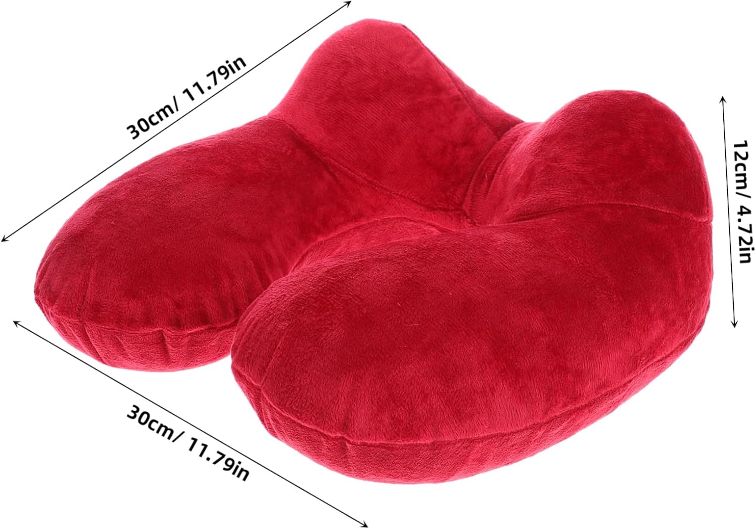 Kisangel Inflatable U-Shaped Neck Pillow for Travel Ergonomic Support for Airplanes Cars Trains