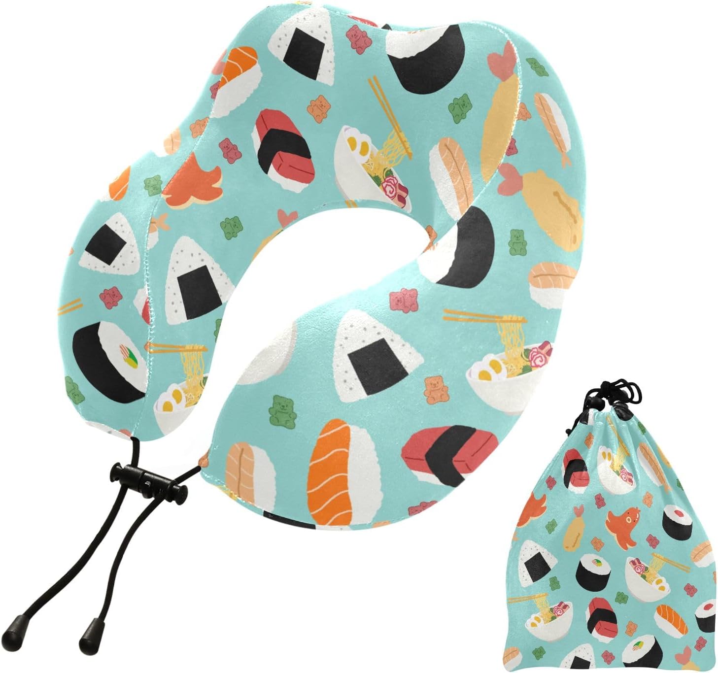 ALAZA Neck Travel Pillow for Airplanes - Memory Foam for Comfort Support