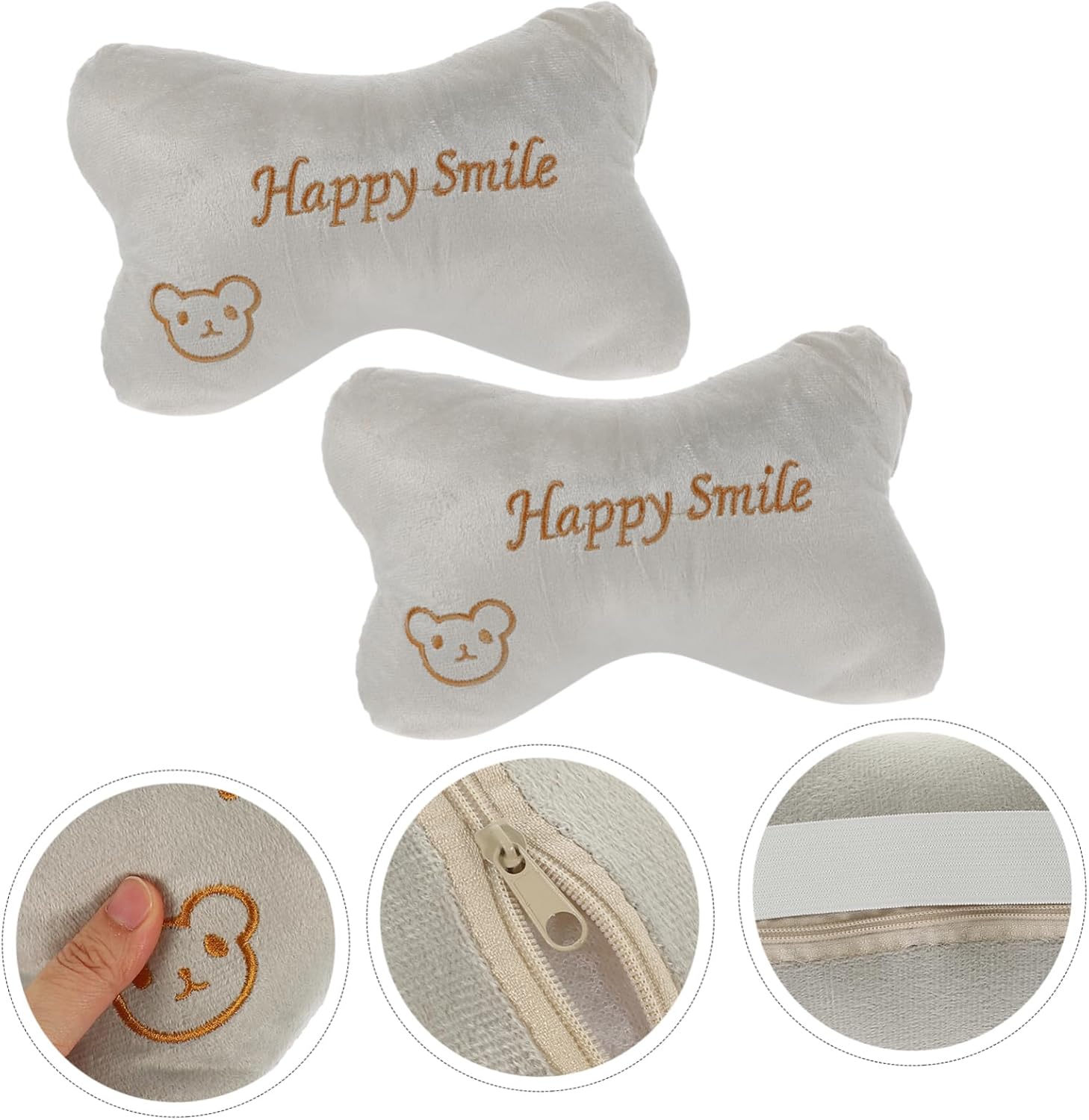 Drivers Neck Pillow Comfortable Support for Neck Fatigue 2-Piece Set