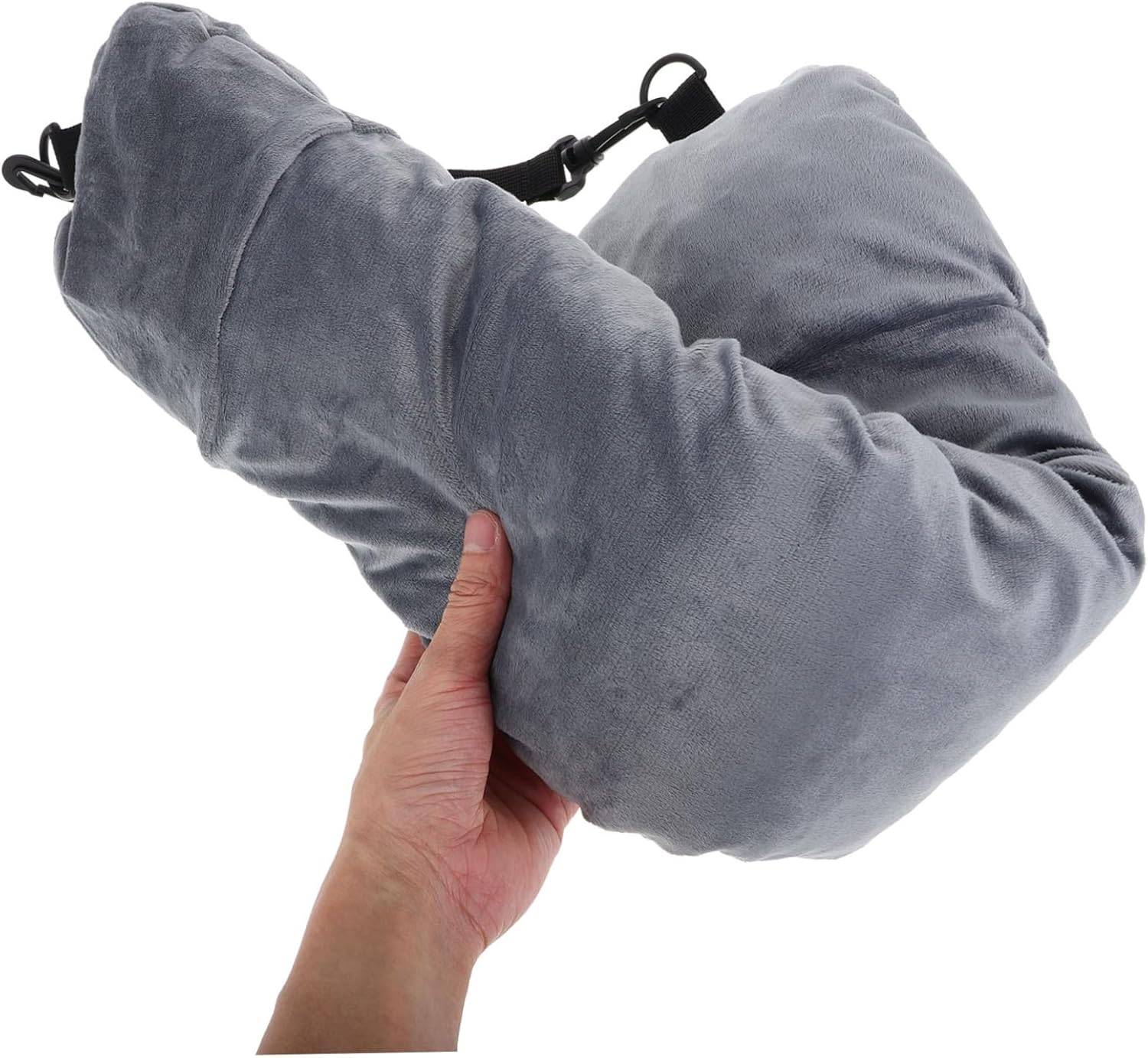 Luxshiny Travel Pillow with Storage Function for Airplane or Long Flight