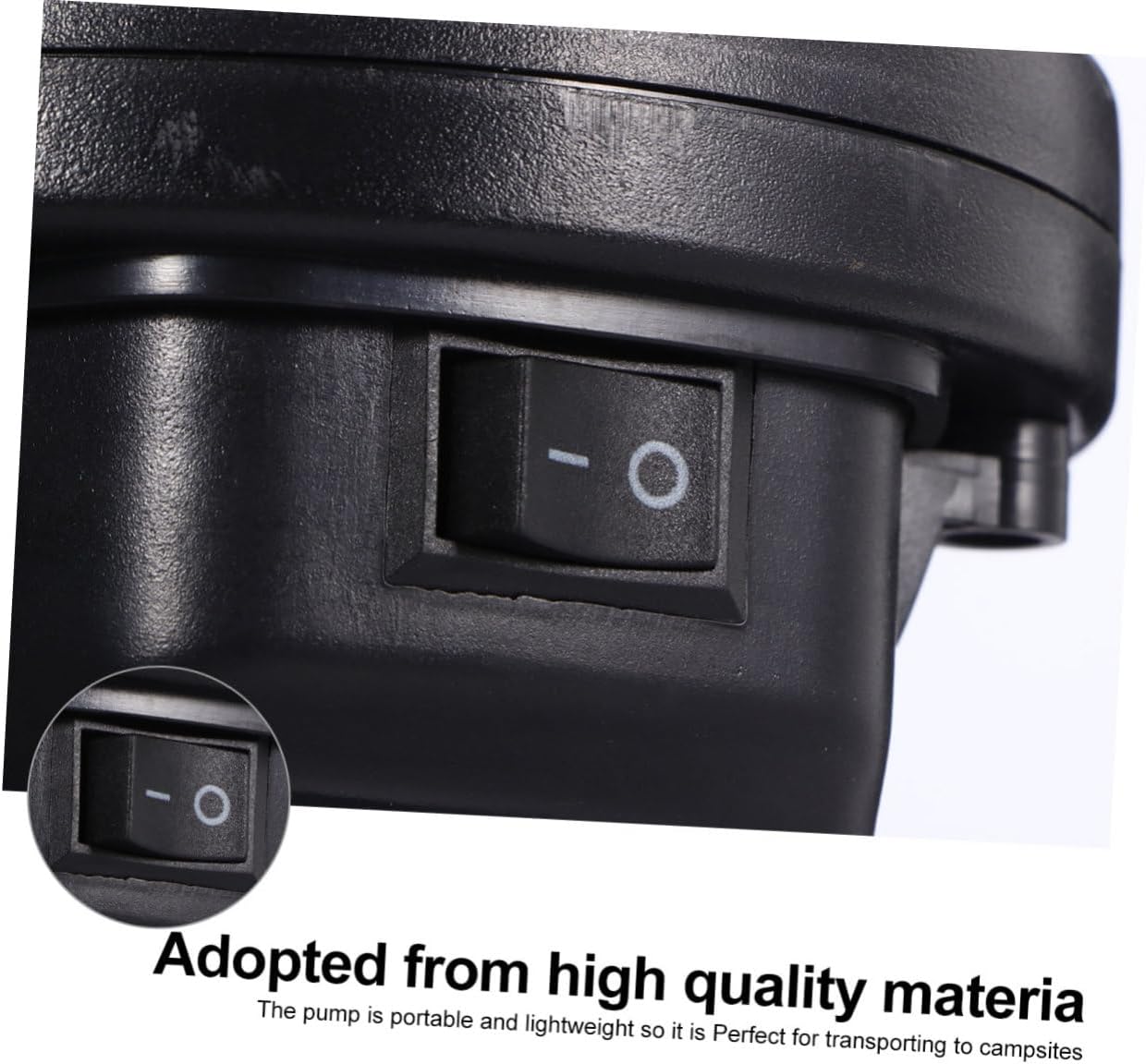 ABOOFAN Rechargeable Air Pump with Lithium Battery Portable for Kayaks and Air Beds