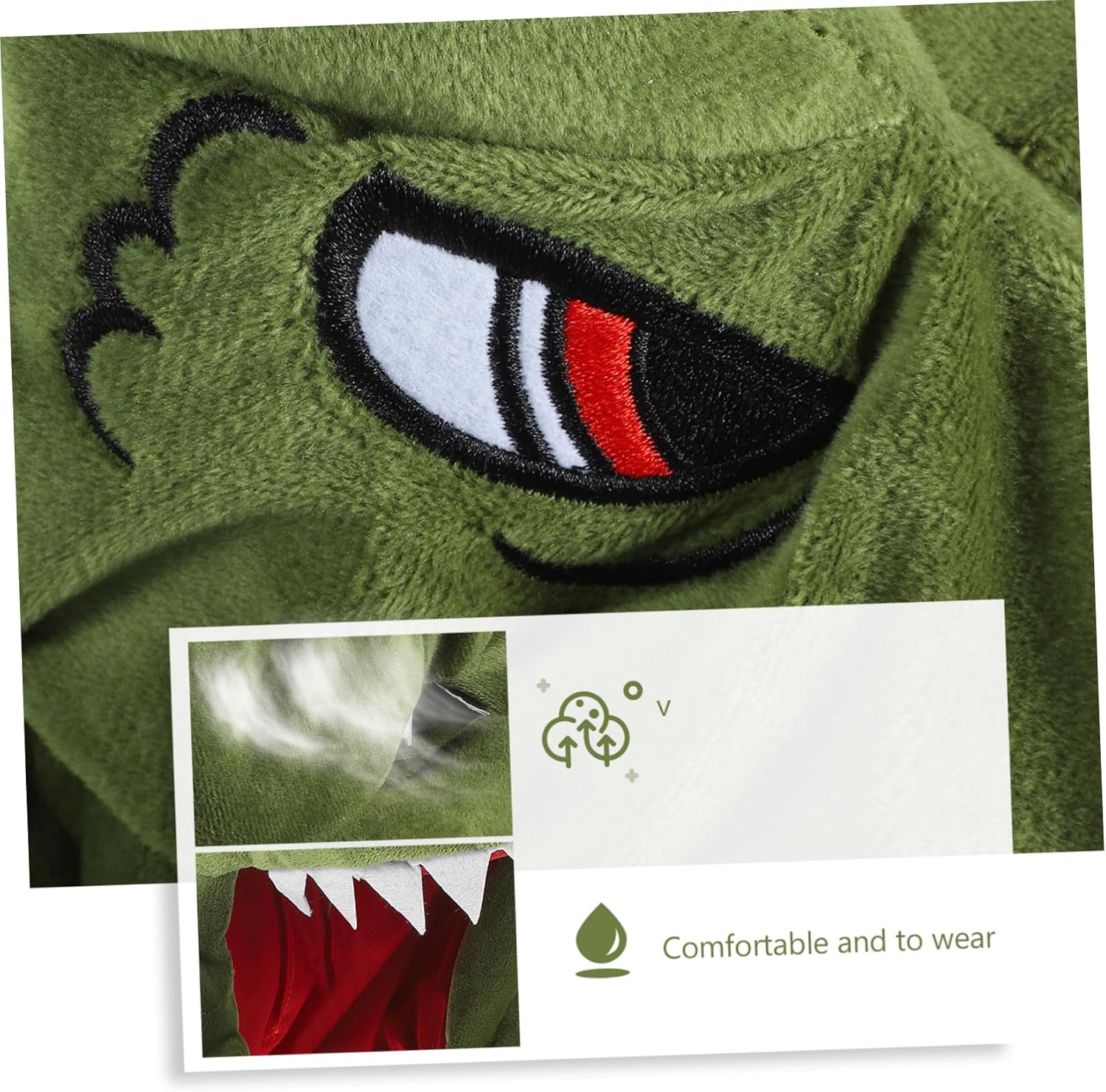 PrettyZoom Dinosaur Neck Pillow for Travel Support Your Neck While on the Go