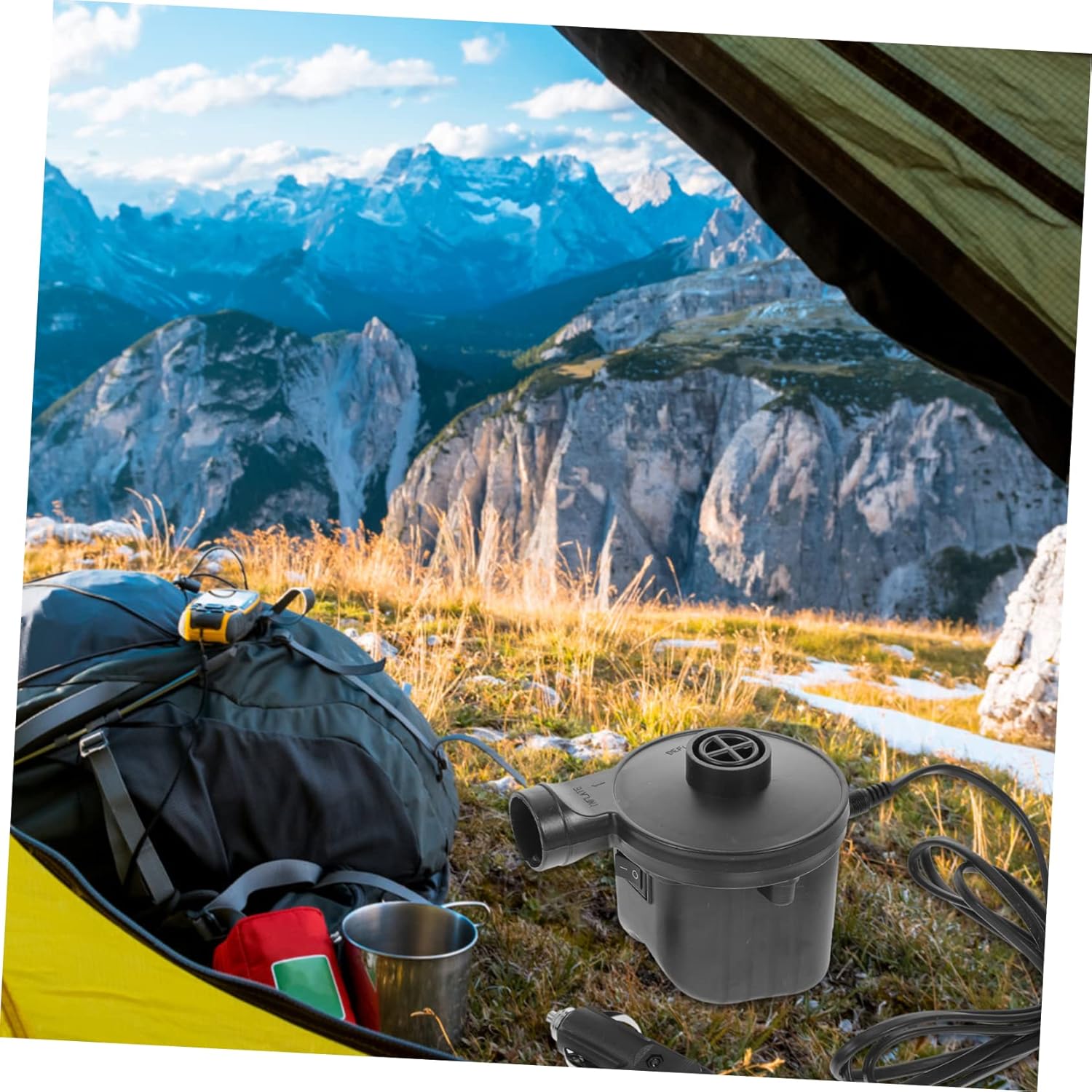 ABOOFAN 1 Set Electric Air Pump with US Plug for Air Mattresses More