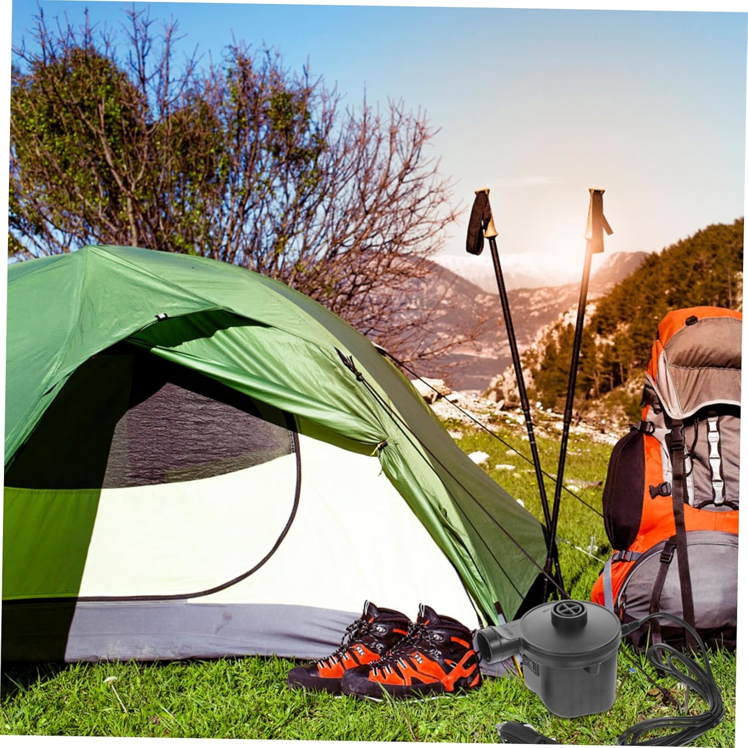 ABOOFAN 1 Set Electric Air Pump with US Plug for Air Mattresses More