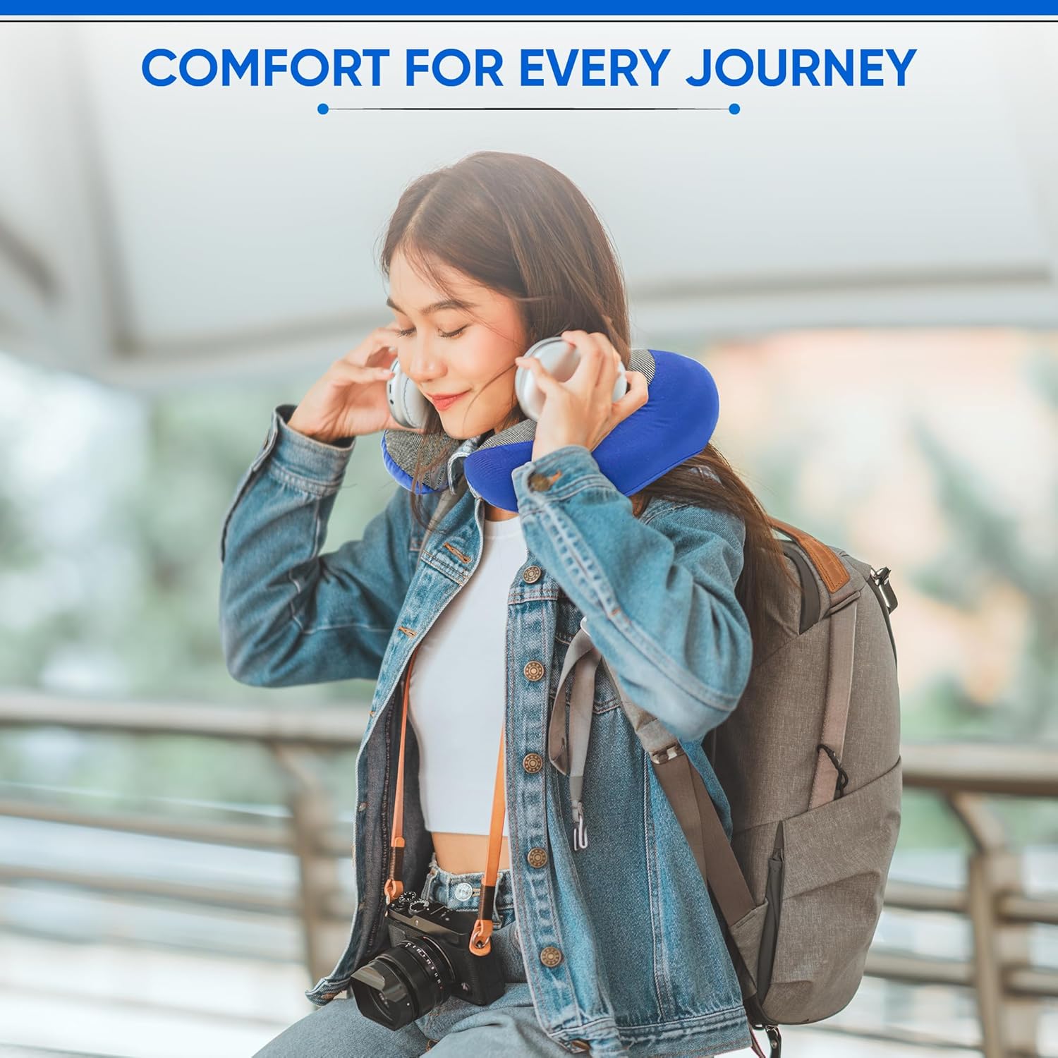 Your Ultimate Comfort Space Travel Neck Pillow for Flights Cars and Beyond