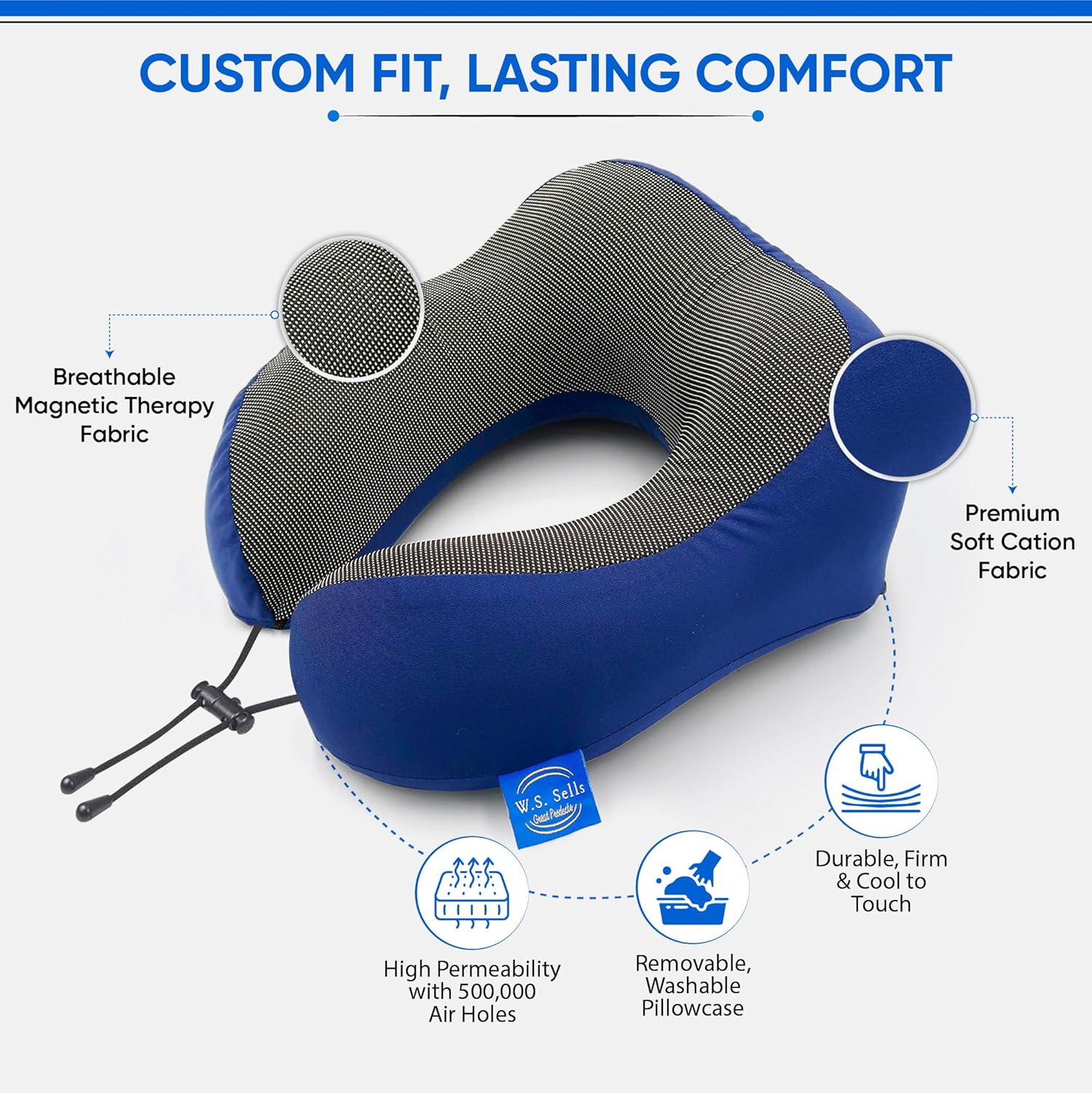 Your Ultimate Comfort Space Travel Neck Pillow for Flights Cars and Beyond